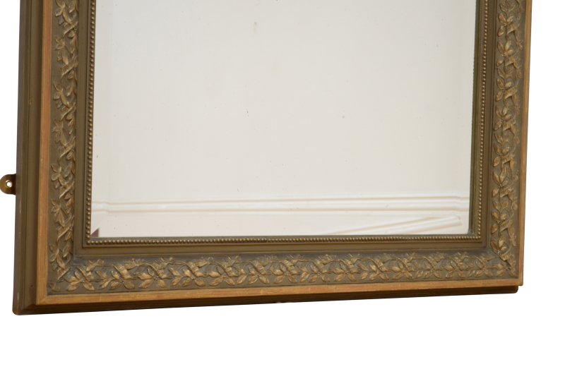 Slim Antique French Pier Mirror H153cm - Image 10